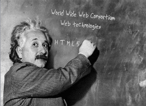 Einstein and HTML5
